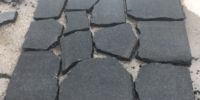 Crazy Paving 1 sqms Layers Charcoal Black Granite Crazy Paving