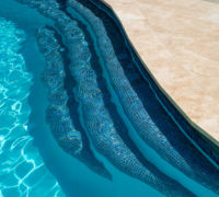 Primo Pools Cream Blend Travertine Square Edge