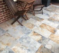 Nebula Travertine Paving Nebula Travertine